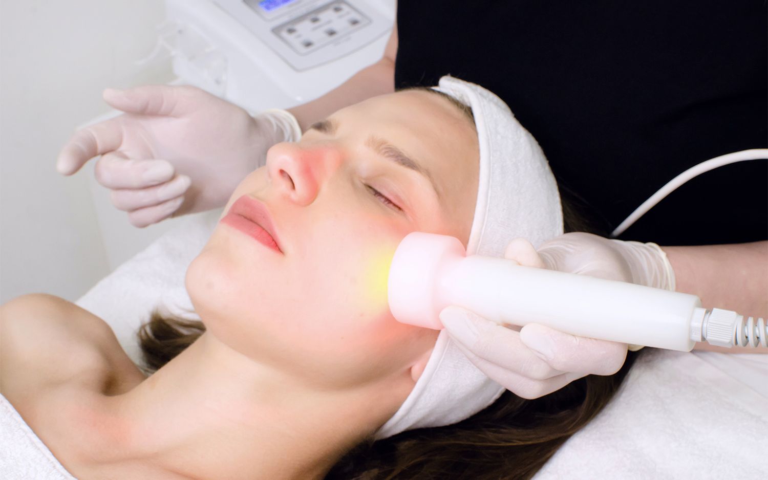 trinity medical spa services patient model receiving treatment