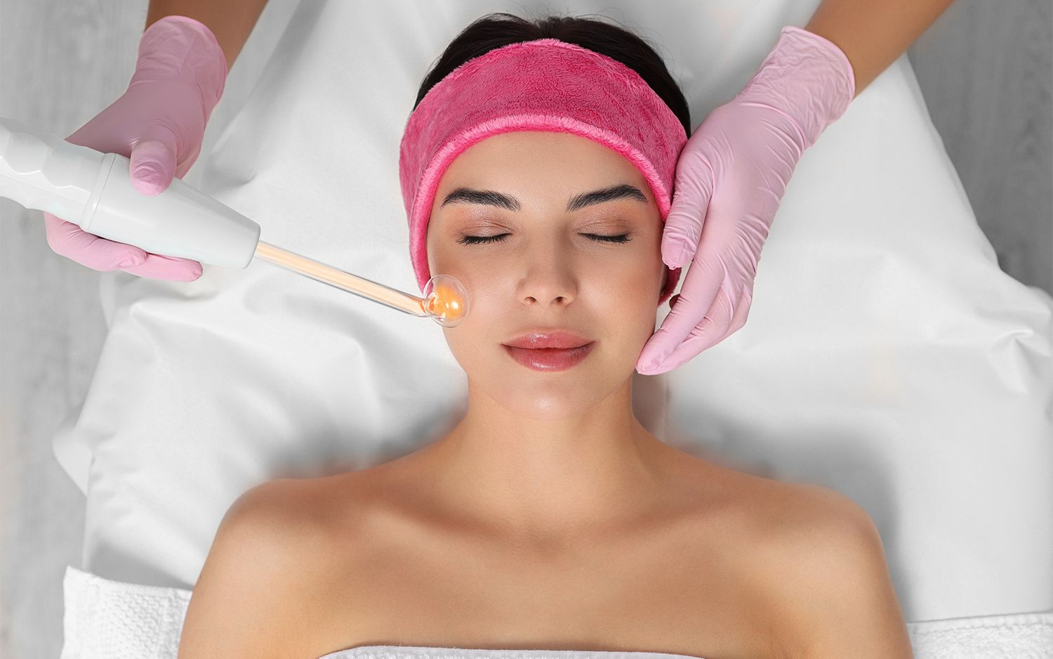 trinity medical spa services patient model receiving treatment